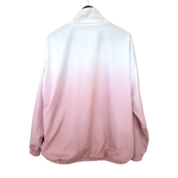 Hollister windbreaker jacket,  dolman sleeves, oversized fit, high-low hem - Picture 8 of 15